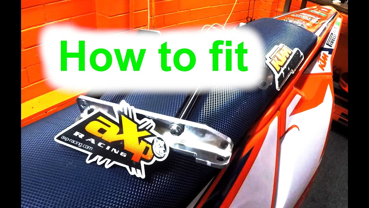 How to fit AXP RADIATOR BRACES | KTM 450 EXC