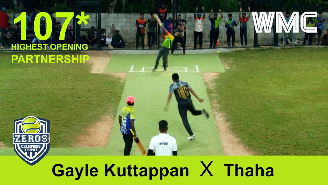 Gayle Kuttappan & Thaha one of the best open patnership against Black list | Watch my Cricket | WMC