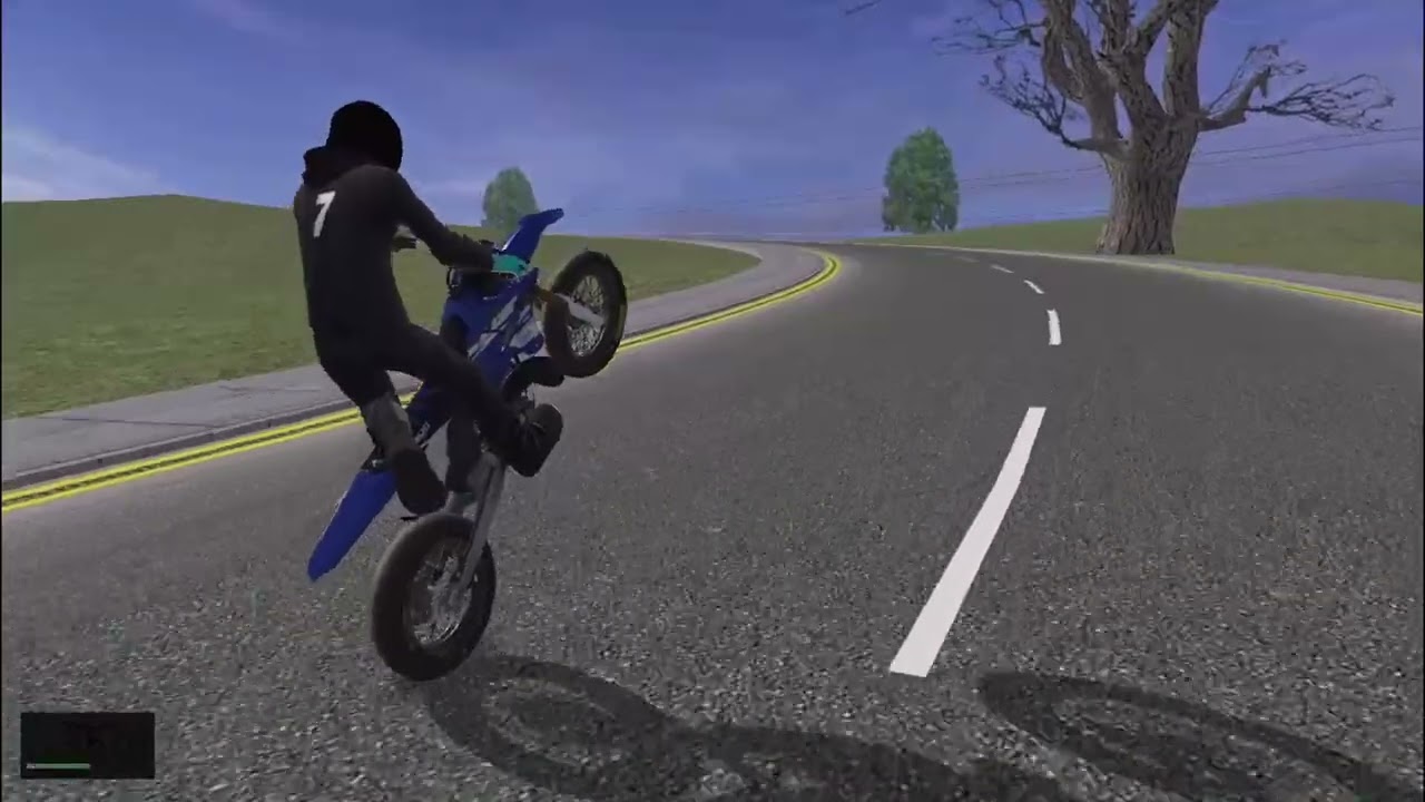 Wheelie training yz 125 MOTARD