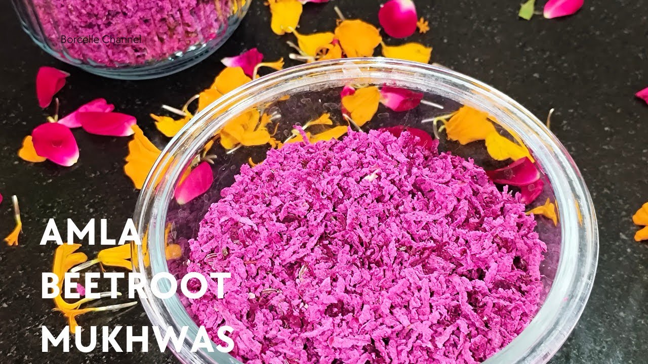 Amla Beetroot Mukhwas / No Preservatives mukhwas recipe/Chatpata Amlapachak