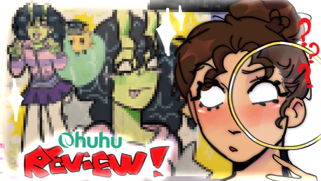 Обзор акриловых маркеров OHUHU ~ версия с инопланетными персонажами