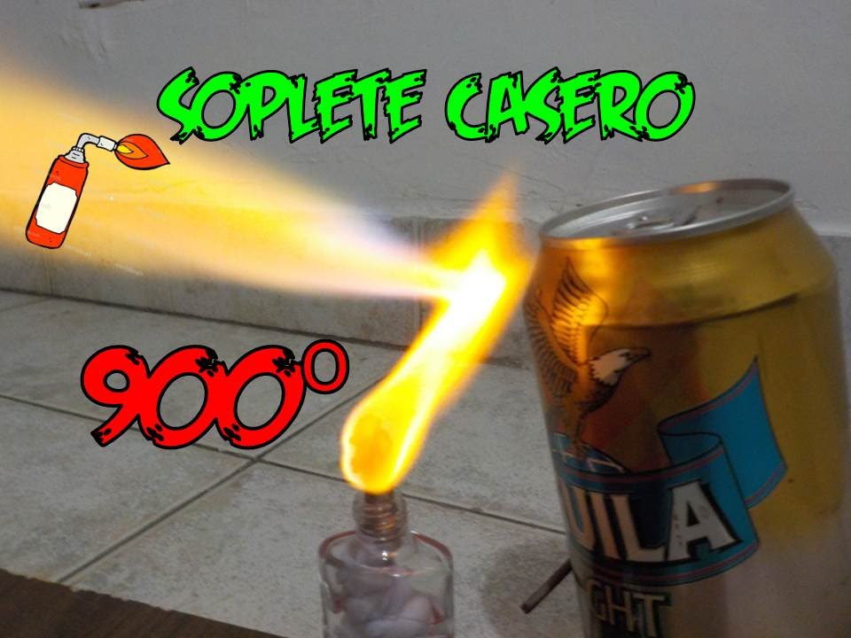 Como Hacer un Soplete Potente Casero | Super F&aacute;cil