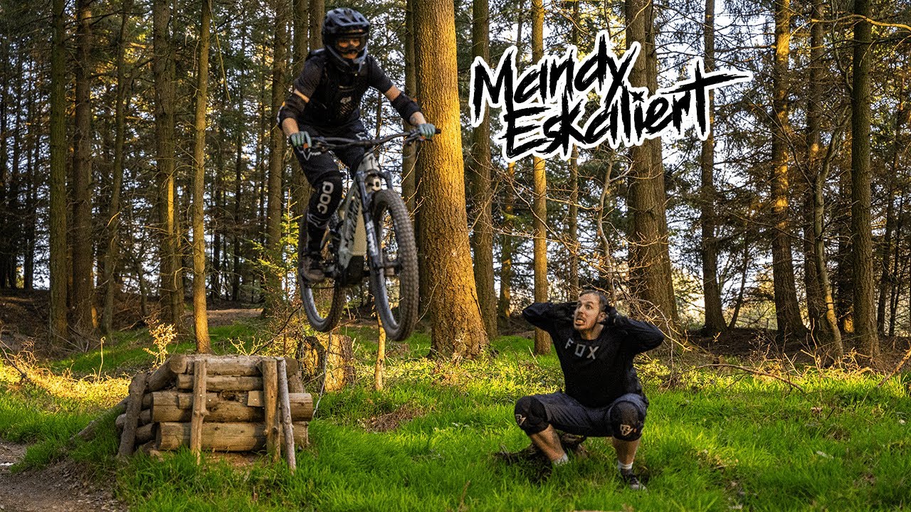 Trailpark Mehring | neue Line mit 3 Meter Drop