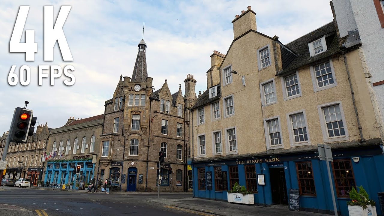 Walking Leith | The Shore, Bridges & Old Harbour Streets 4K