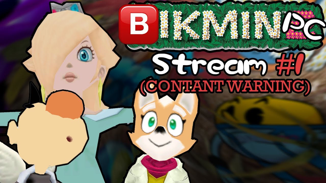 Back to the Insanity - Bikmin - PC Stream #1 (Pikmin 2 Rom Hack) ( CONTENT WARNING)