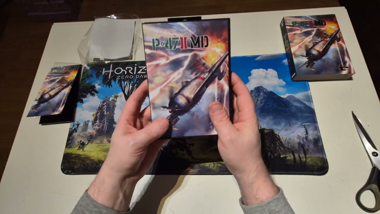 P-47 II Unboxing Sega Mega Drive Game