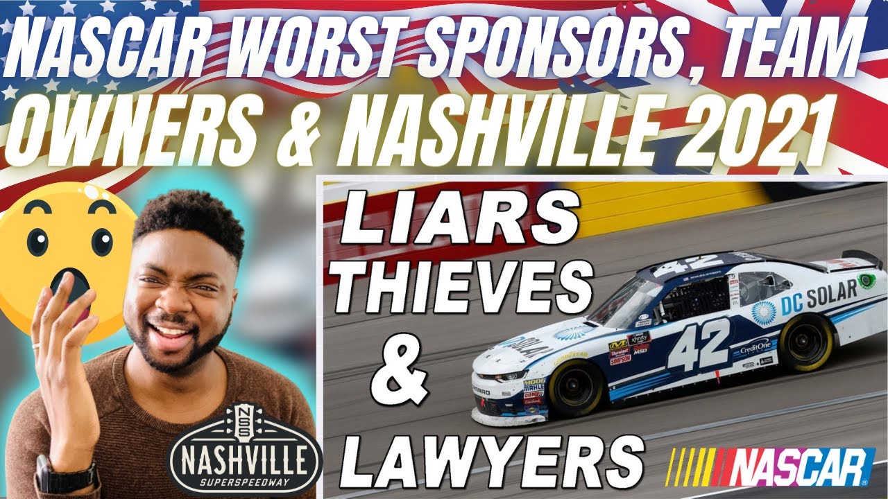 🇬🇧BRIT F1 Fan Reacts To The WORST NASCAR OWNERS, SPONSORS & 2021 NASHVILLE CUP SERIES RACE!