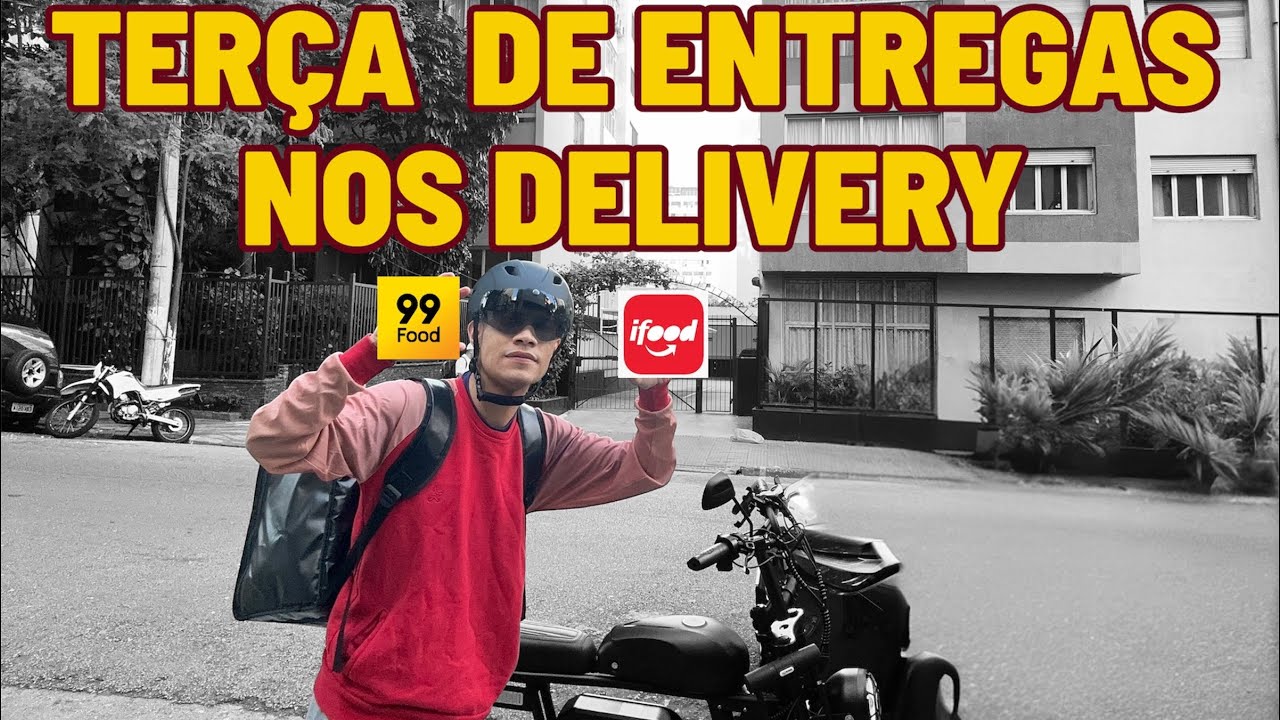 IFOOD E 99FOOD DE BIKE ELÉTRICA/ATÉ FAZER MAIS DE R$100,00 REAIS EM 1 DIA ! 