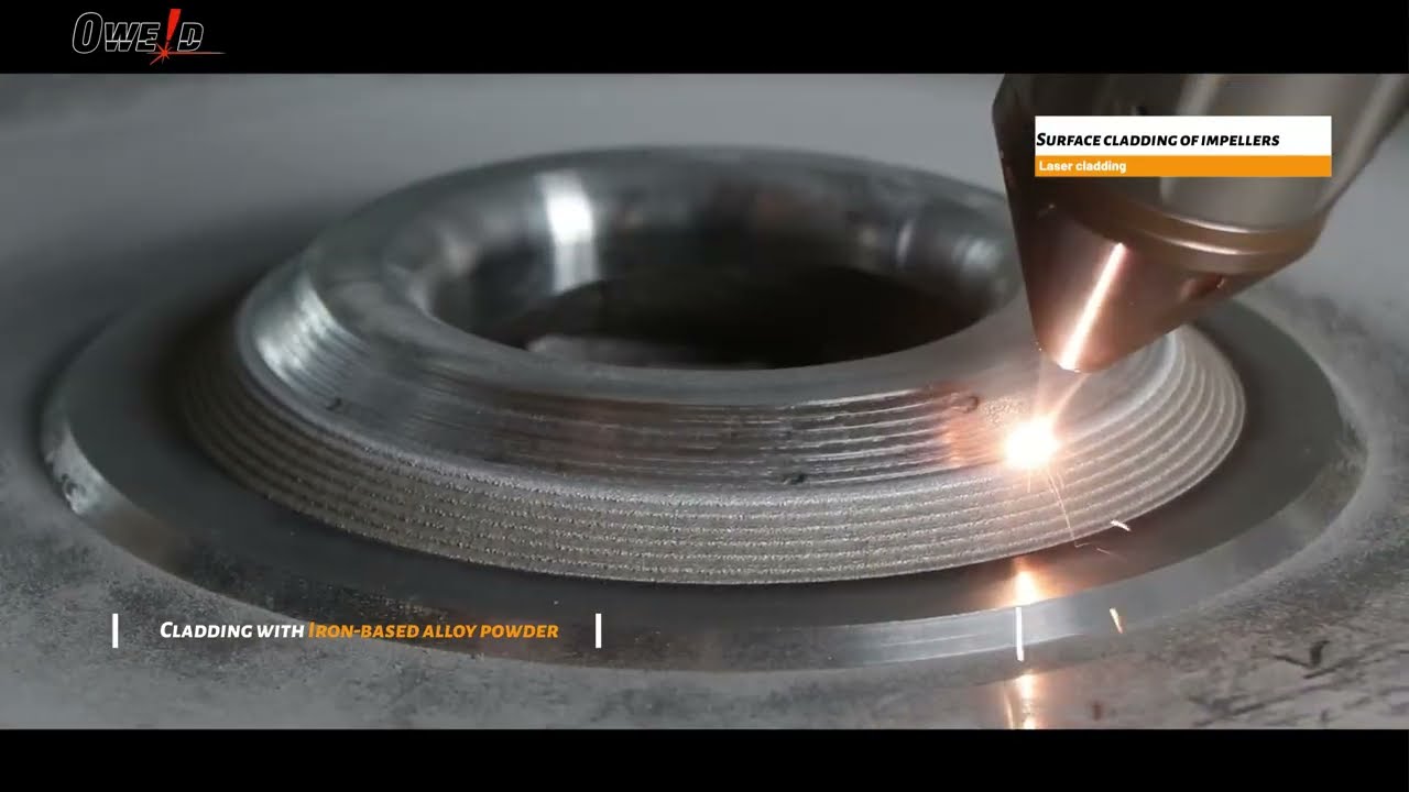 Impeller Laser Cladding Process｜High-Precision Surface Enhancement Solution