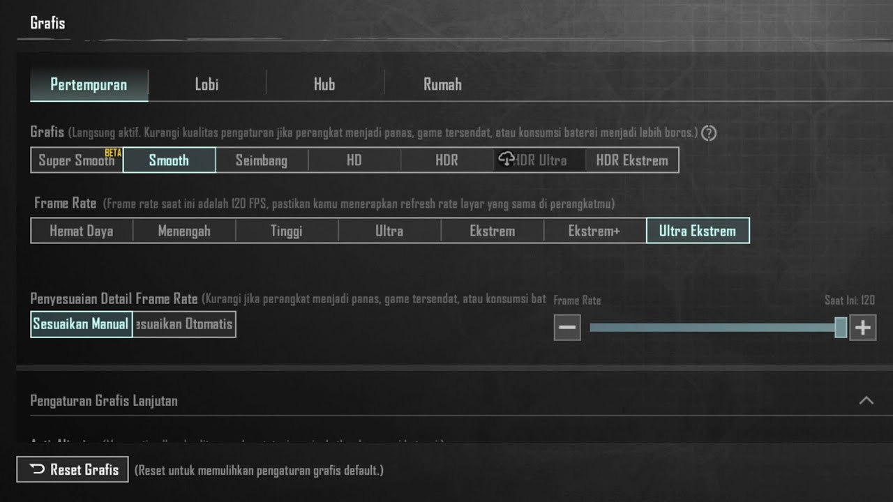 Tutorial unlock 120 fps pubg mobile 4.2