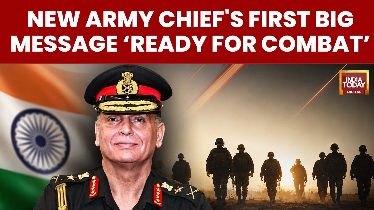 New Army Chief General Dhiraj Seth Takes Charge, Says 'Indian Army Is Combat Ready'