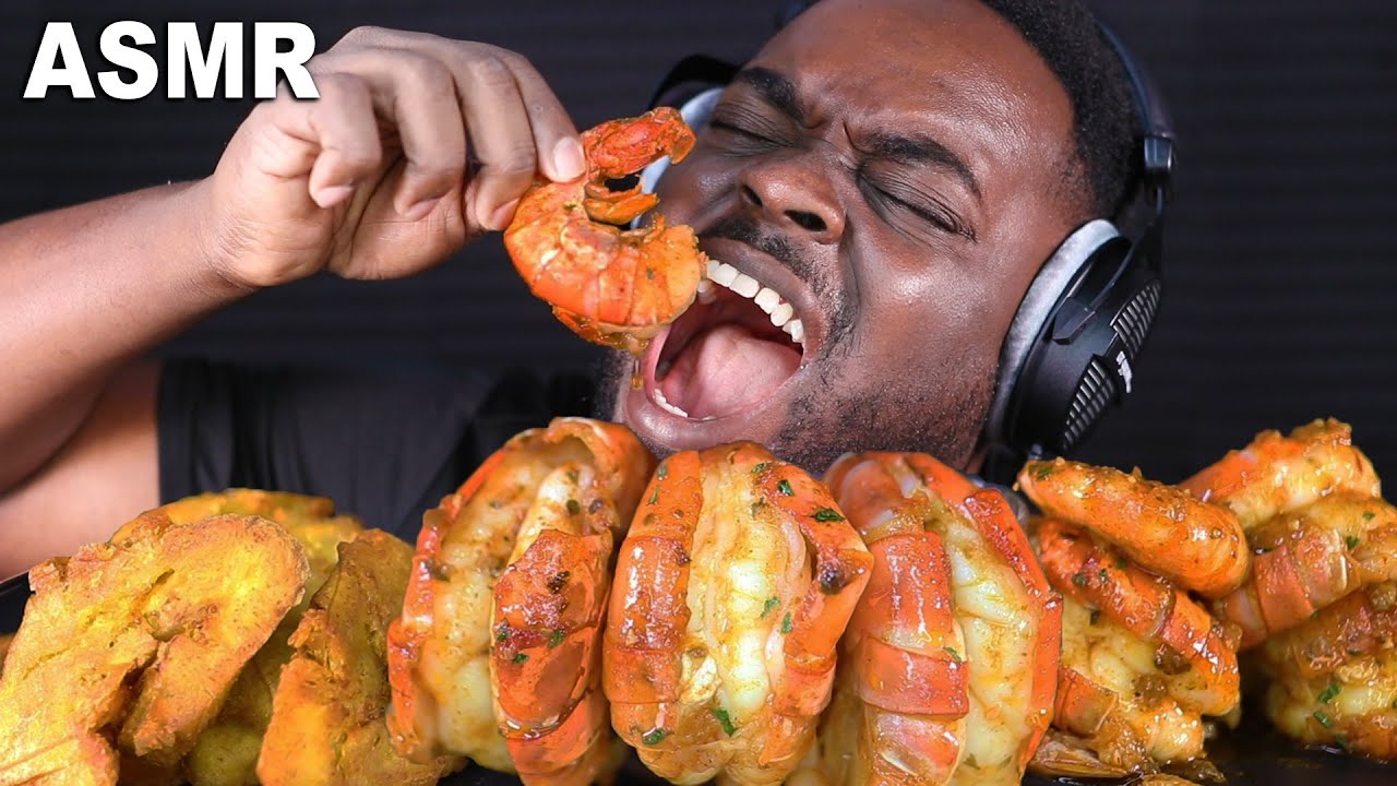 BEAST FEAST DESTROYS MEGA PRAWNS ASMR STYLE!