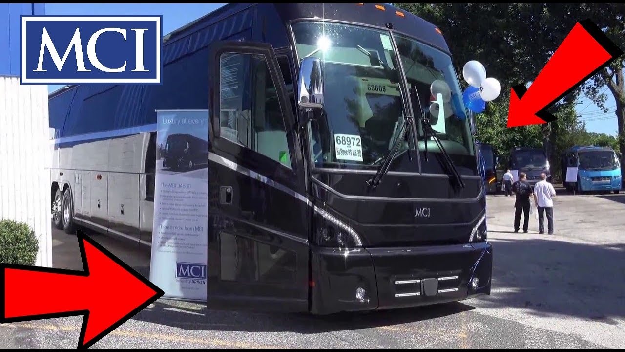 Brand New 2018 MCI J4500 Luxury Coach Inside Outside Engine Compartment & Driver Area