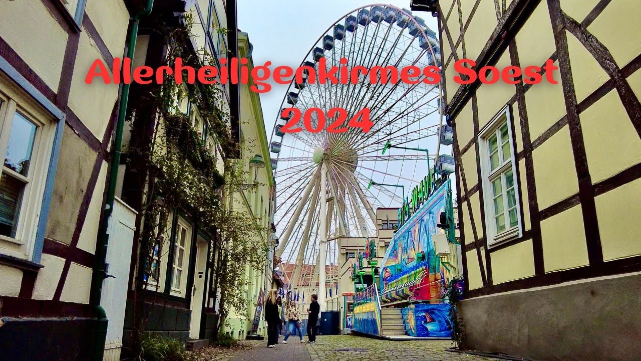 Allerheiligenkirmes Soest 2024-die 686. Allerheiligenkirmes🎡größten Altstadtkirmes Europas
