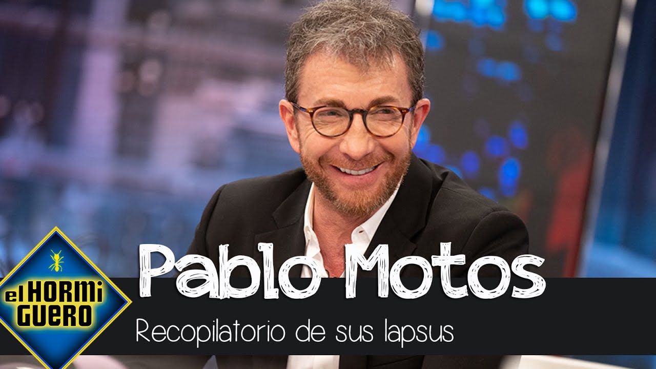 El vídeo definitivo de los lapsus de Pablo Motos por no llevar pinganillo - El Hormiguero