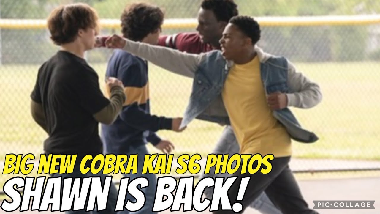 SHAWN IS BACK | big new cobra Kai season 6 photos | full breakdown