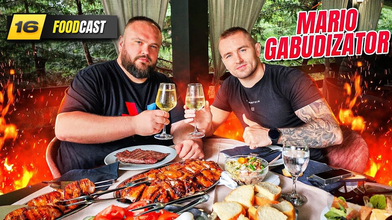 MUZIČAR i SPORTISTA VOLI DA POJEDE i POPIJE kao BARABA !!! FoodCast 16 - GABUDIZATOR