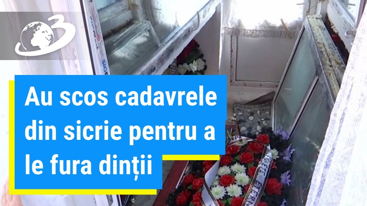 Cavouri profanate la Alexandria. Cadavrele au fost scoase afară din sicrie şi mutilate