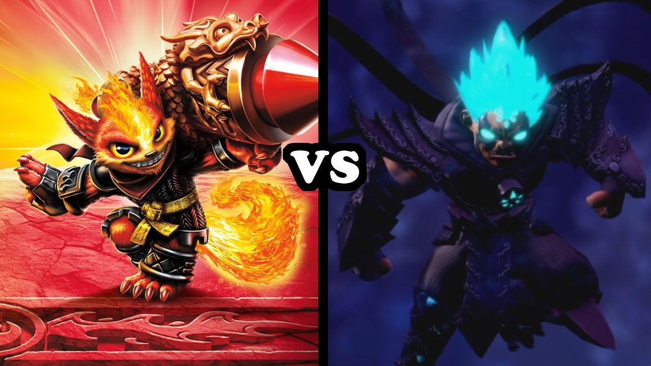 Skylanders Imaginators - Flare Wolf VS Super Kaos