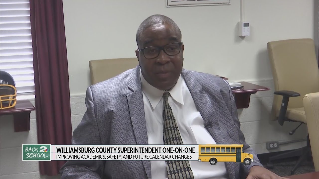 Williamsburg Co. School District's leader ready for successful new school year
