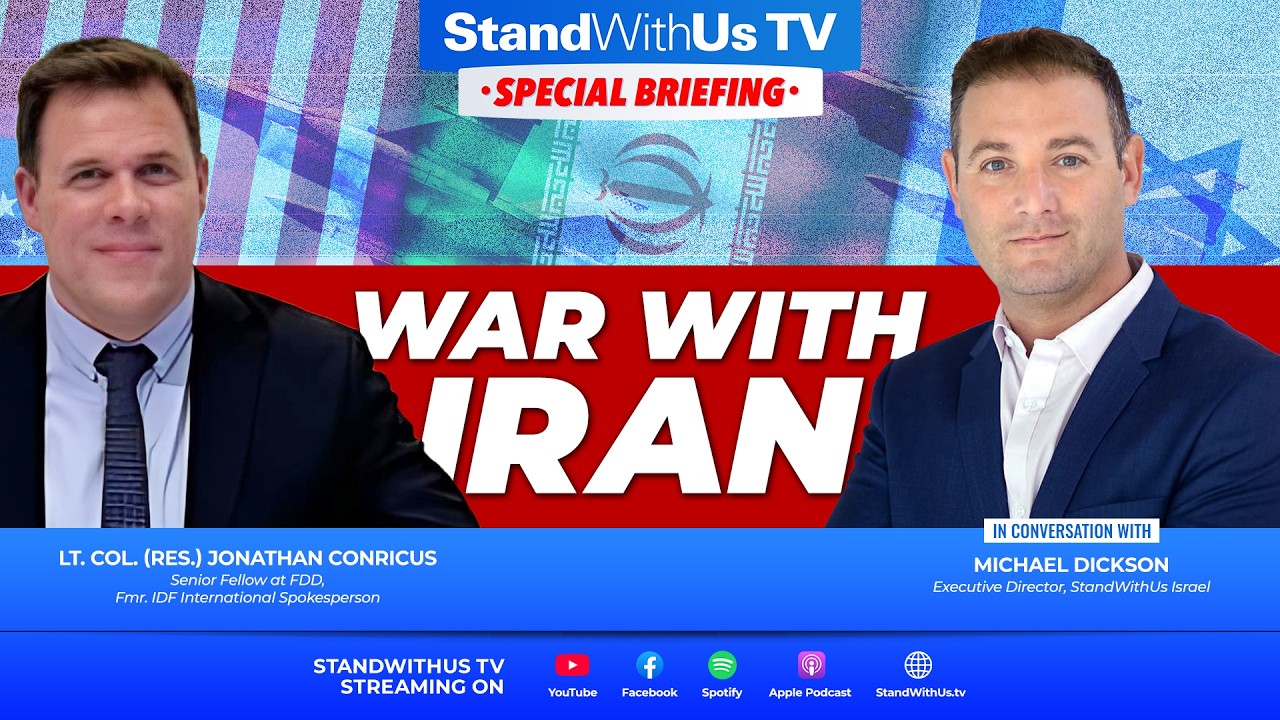 WAR WITH IRAN with Lt. Col. Jonathan Conricus - Special Briefing