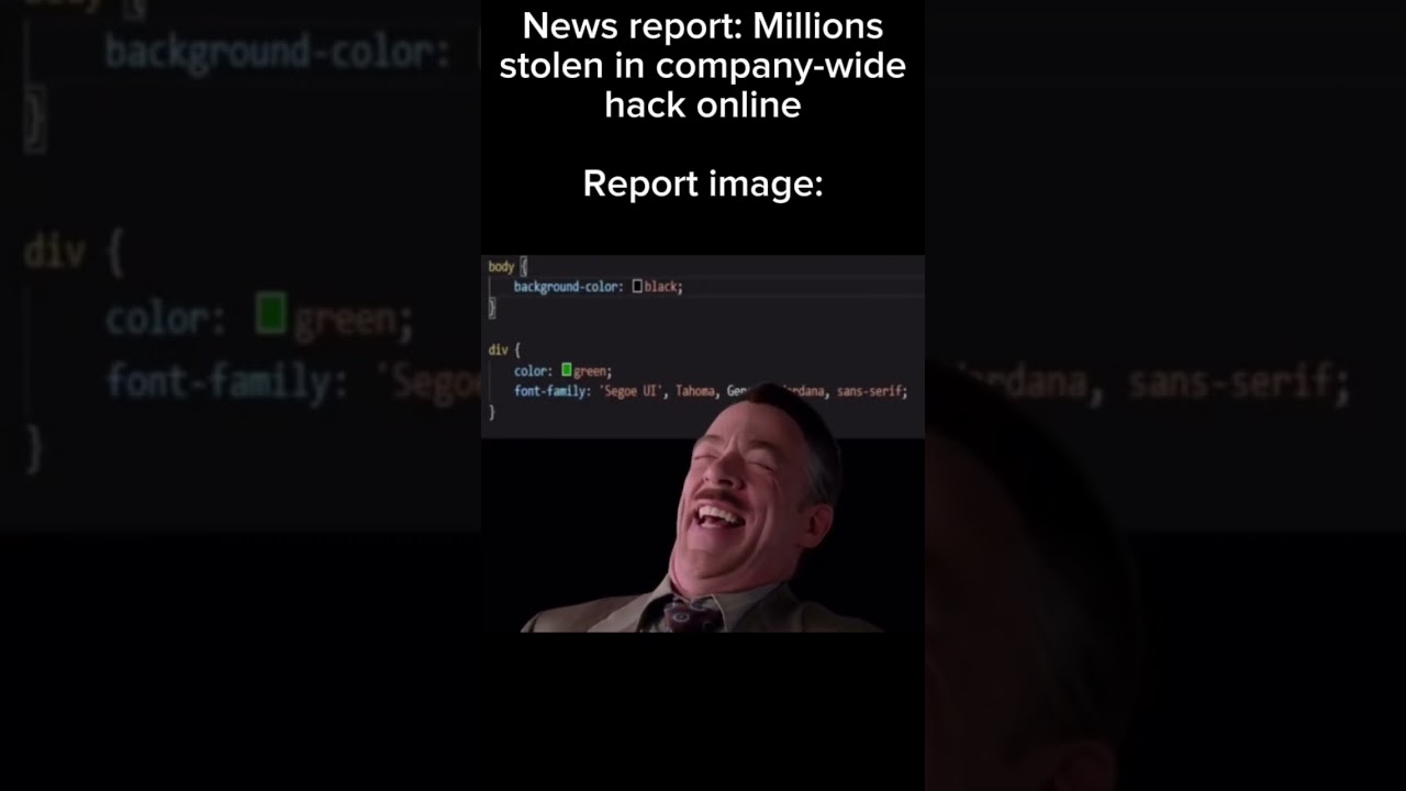 Why can't they just Google "hacking code" or something? 