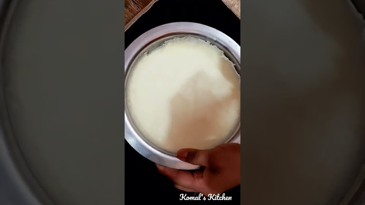 How to get Thick Cream from Milk #shorts #satisfying #asmr #ashortaday #cream