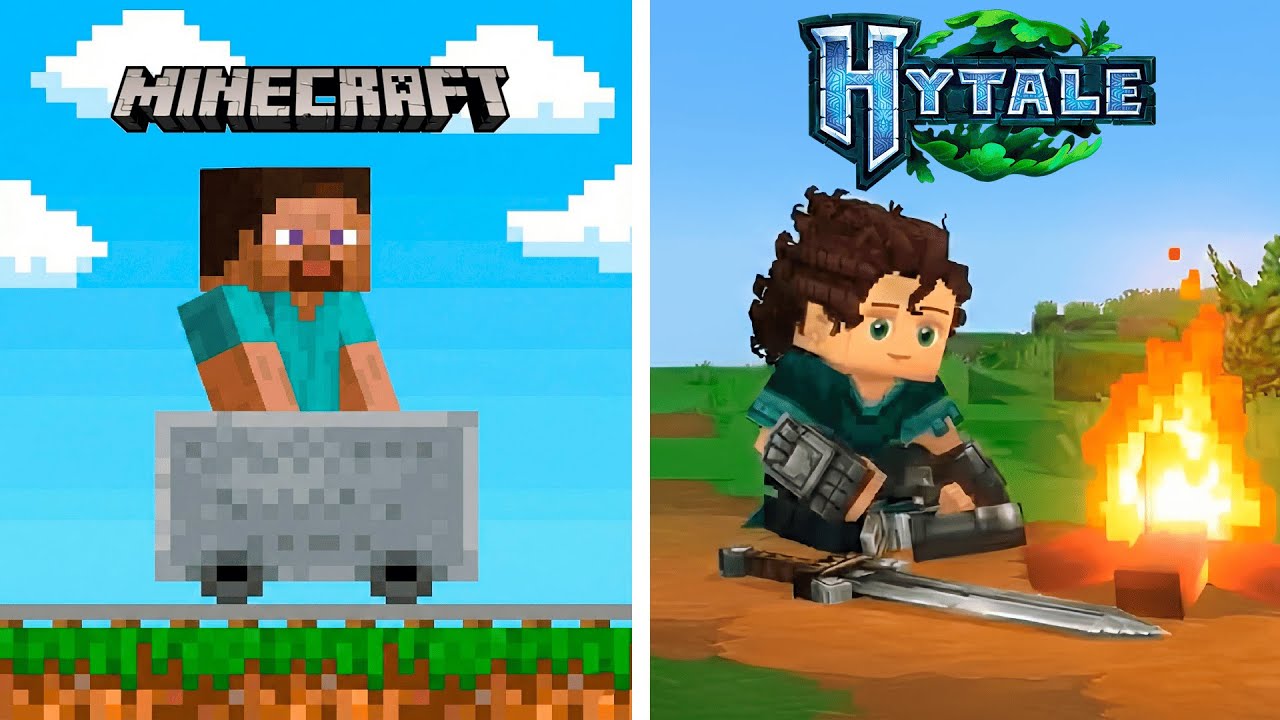 5 COSAS donde Hytale HUMILLA a Minecraft (y 5 donde no)