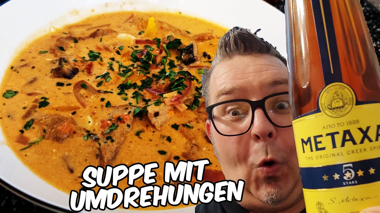 GYROS METAXA SUPPE - PARTYSUPPE 2.0 | schnell & einfach selber machen