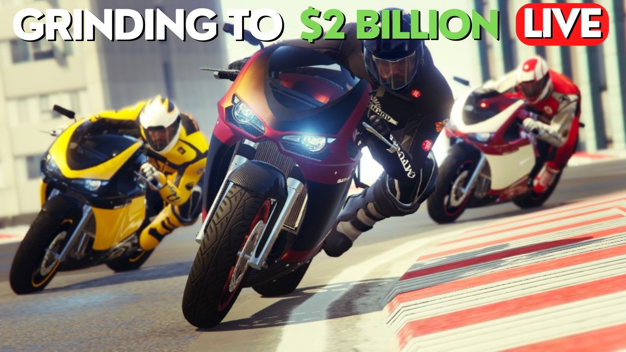 GTA Online - Grinding To $2 Billion And Helping Subs - #1295 LIVE