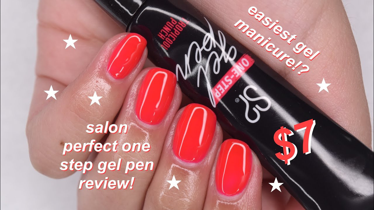 salon perfect ONE STEP gel pen REVIEW!