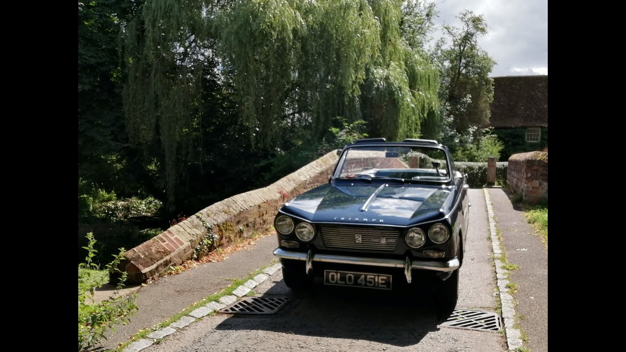 A tour of the Suffolk Wool Villages in my Triumph Vitesse