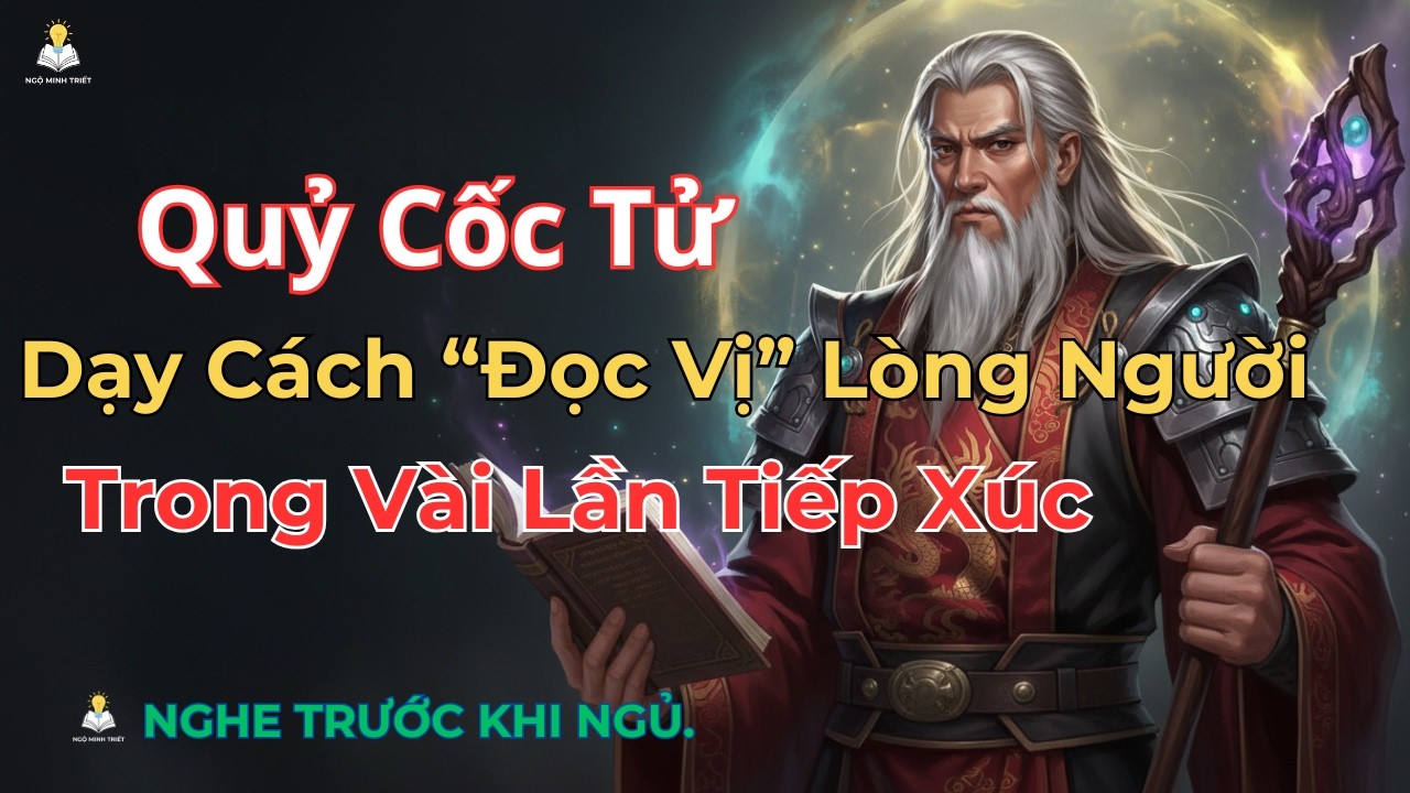 Quỷ Cốc Tử dạy cách “đọc vị” lòng người trong vài lần tiếp xúc! Ngộ Minh Triết Audio