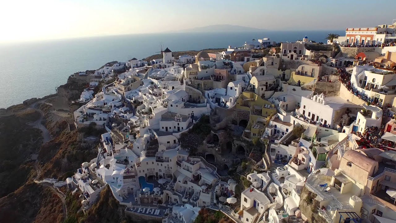 《NPro+》Santorini from the sky in 4K－DJI Phantom 3