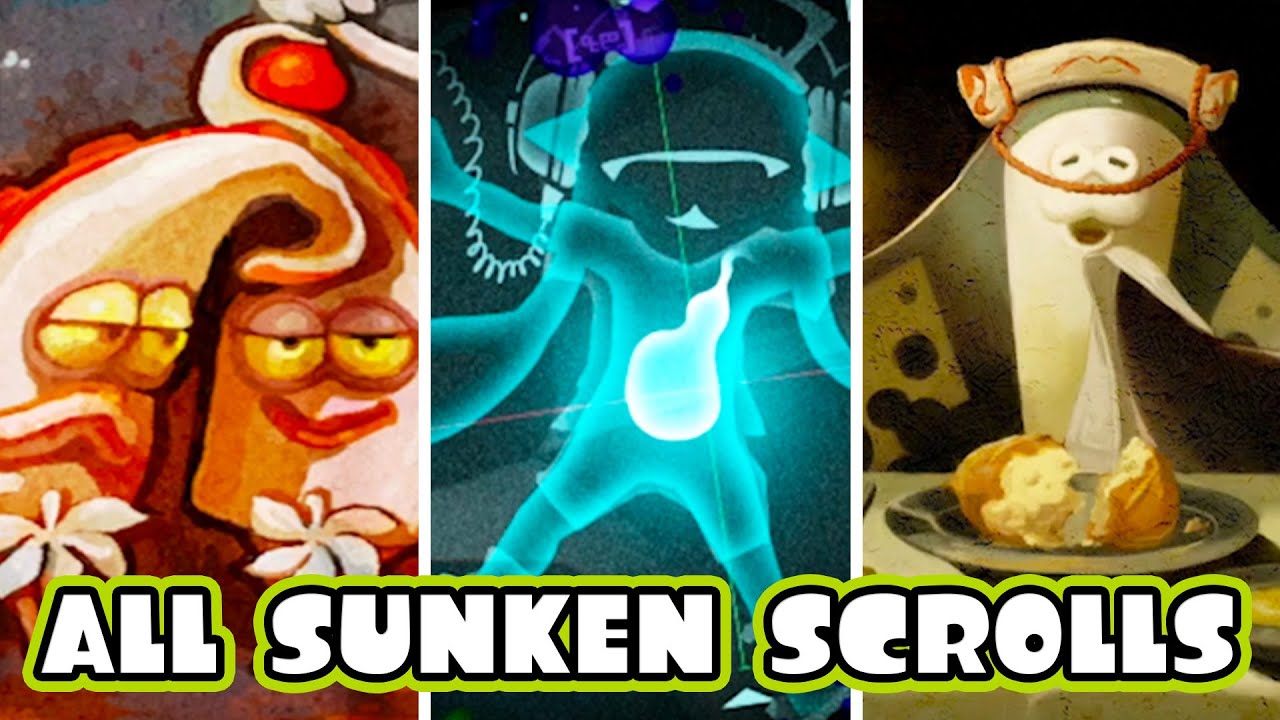 All Sunken Scrolls in Splatoon! (2015-2022)