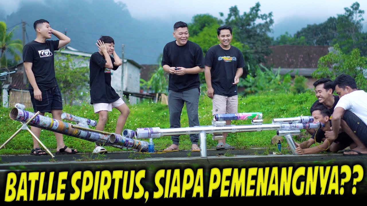 MAIN SPIRTUS DIBAGI 2 TEAM!! PUNYA SIAPA PALING BAGUS DAN KENCENG?? DITDIM MALAH KALAH KAH?? 😂