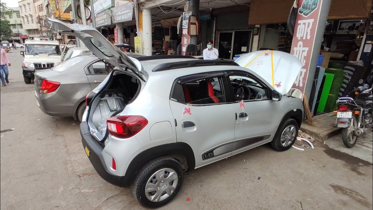 2021 Renault Kwid RXT Latest Accessories Installation @Tushargurujiibhopal  6268777684