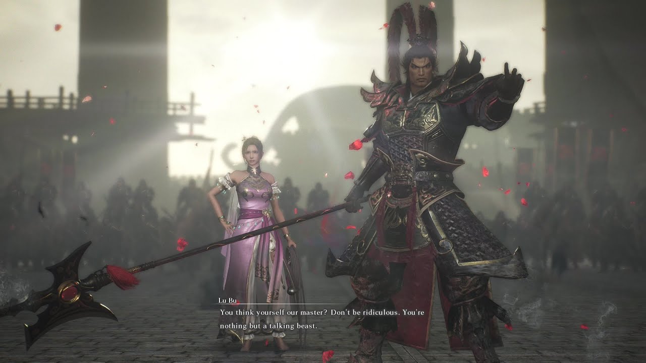 Dynasty Warriors: Origins - Lu Bu & Diaochan Boss Fight | Dong Zhuo's Vision 5