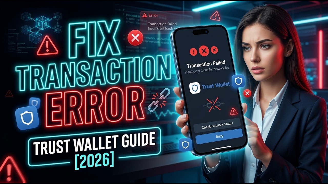 How to fix transaction error in Trust Wallet [2026 Full Guide]