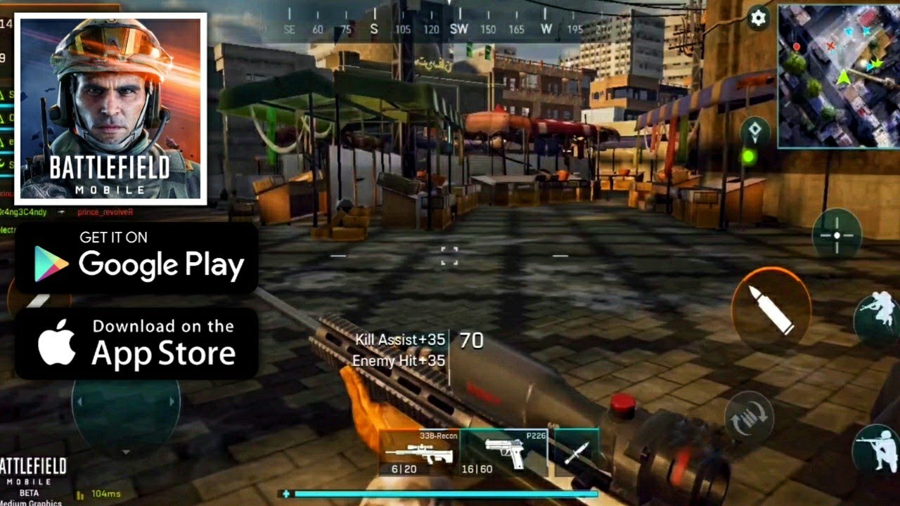 Battlefield Mobile Beta Gameplay (Android/IOS) & Download link