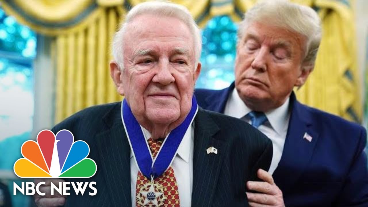 President Donald Trump Presents Medal Of Freedom To Former Attorney General Edwin Meese | NBC News
