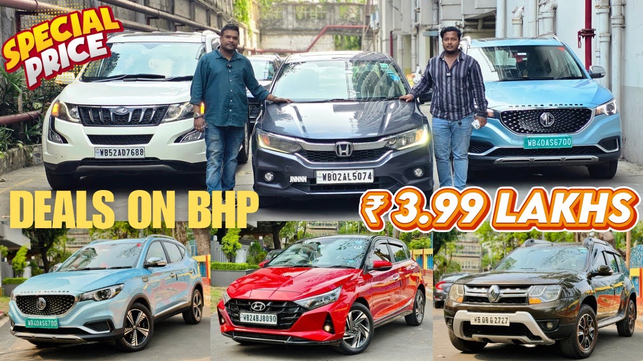 DEALS ON BHP EID SPECIAL 🔥Xuv 500,Honda City,i20,Creta,MG,Kiger | Second hand cars in Kolkata 