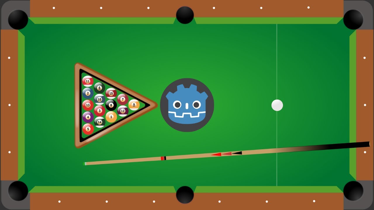 How to Make Pool (Billiards) Using Godot's Physics Engine | Godot Tutorial