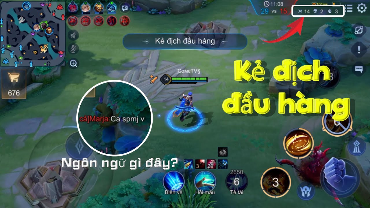 GẶP TOP 1 MURAD ĂN 14 MẠNG KẺ ĐỊCH ĐẦU HÀNG | lIÊN QUÂN MOBILE