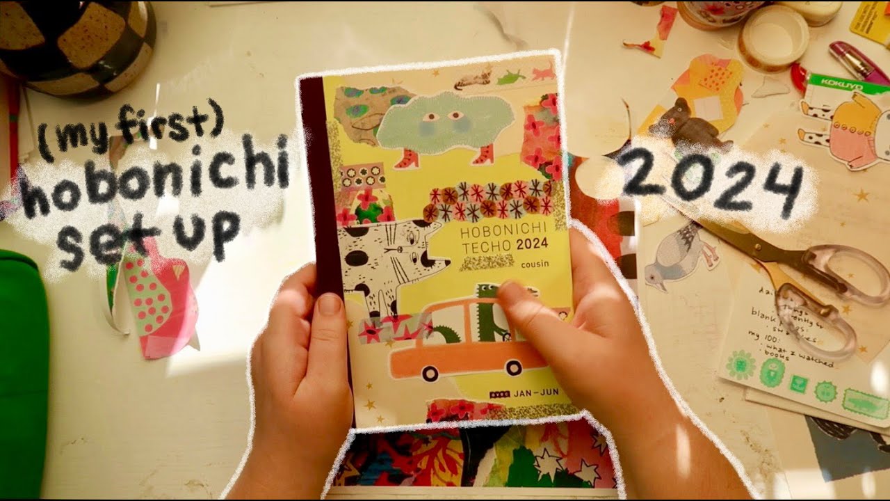 Настраиваю свой первый Hobonichi! | Настройка в 2024 году