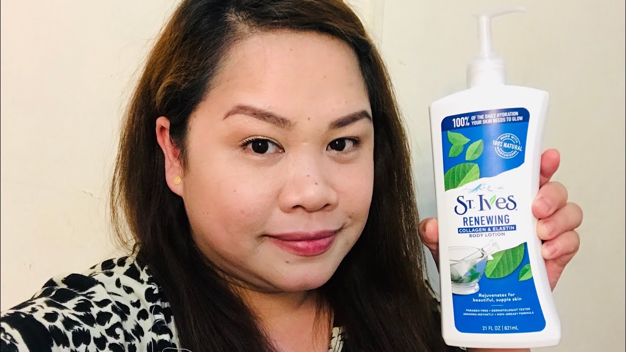 ST. IVES RENEWING COLLAGEN AND ELASTIN BODY LOTION REVIEW