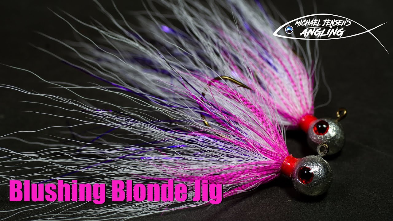 Blushing Blonde Jig — руководство по вязанию классического джига Bucktail Jig