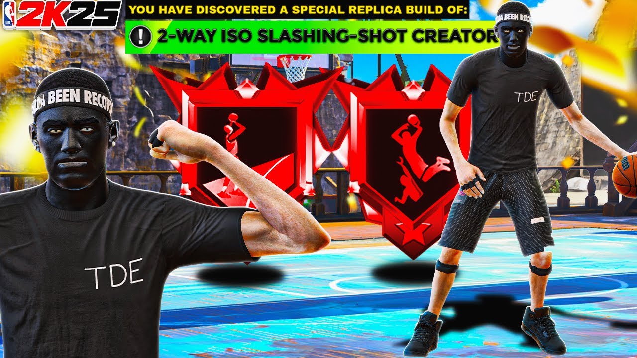THIS *NEW* 6'8 2-WAY SHOT-CREATING DEMIGOD is BREAKING NBA 2K25 META DEMIGOD BUILD w/ CONTACT DUNKS!