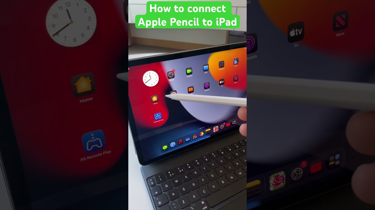 How to connect Apple Pencil to iPad