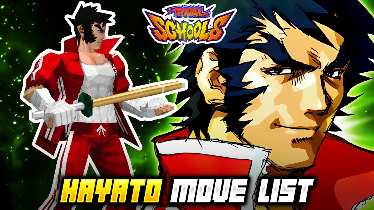 HAYATO NEKKETSU Move List - Rival Schools: United by Fate